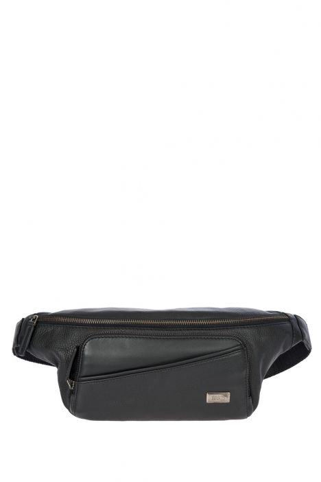 7715 Bric's Monza Bel Çantası 38x8x13 cm Siyah / Black