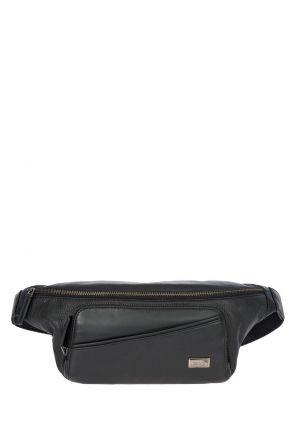 7715 Bric's Monza Bel Çantası 38x8x13 cm Siyah / Black