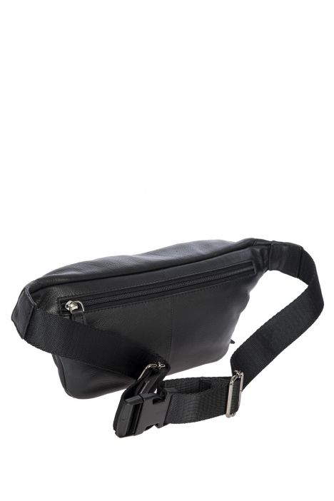7715 Bric's Monza Bel Çantası 38x8x13 cm Siyah / Black