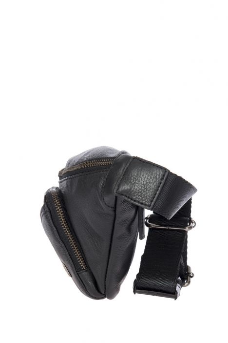 7715 Bric's Monza Bel Çantası 38x8x13 cm Siyah / Black