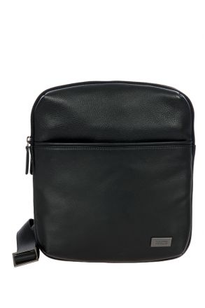 7718 Bric's Torino Omuz Çantası 24,5x28x5/7 cm Siyah/Black - 001