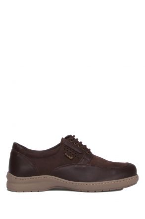 7763-H Pinoso's Erkek Ayakkabı 40-46 Kahverengi / Brown