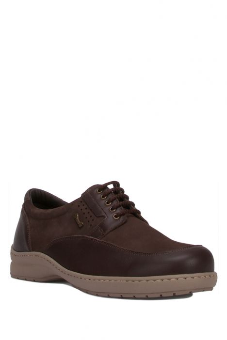 7763-H Pinoso's Erkek Ayakkabı 40-46 Kahverengi / Brown