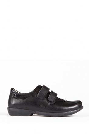 80 Kalite Okul Ayakkabısı 34-39 Siyah / Black
