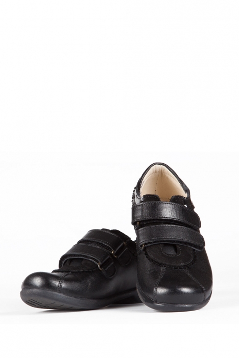 80 Kalite Okul Ayakkabısı 34-39 Siyah / Black