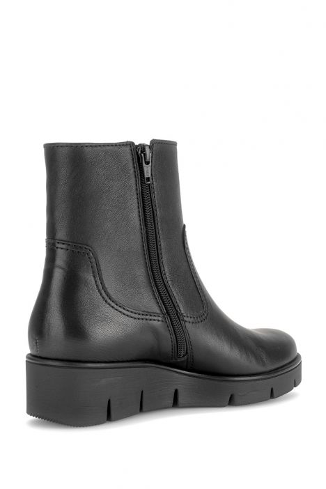 800501 Gabor Kadın Anatomik Deri Bot 4.0-7.5 001 Siyah/New Jersey (Micro) black