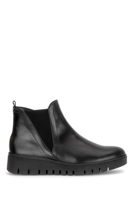 801501 Gabor Kadın Anatomik Deri Bot 4.0-7.5 003 Siyah/Foulardcalf (Mel.) black