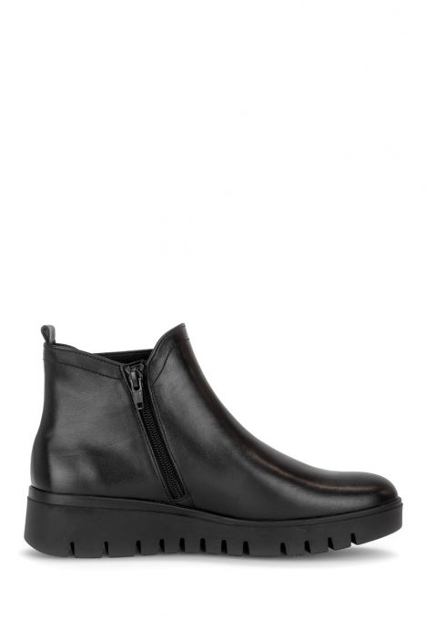 801501 Gabor Kadın Anatomik Deri Bot 4.0-7.5 003 Siyah/Foulardcalf (Mel.) black