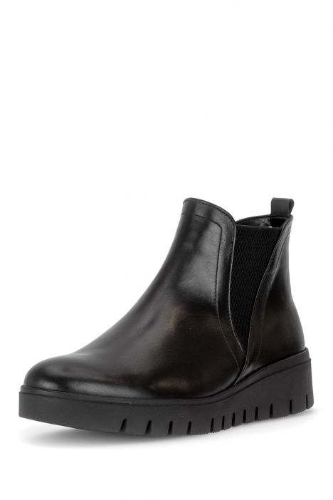 801501 Gabor Kadın Anatomik Deri Bot 4.0-7.5 003 Siyah/Foulardcalf (Mel.) black