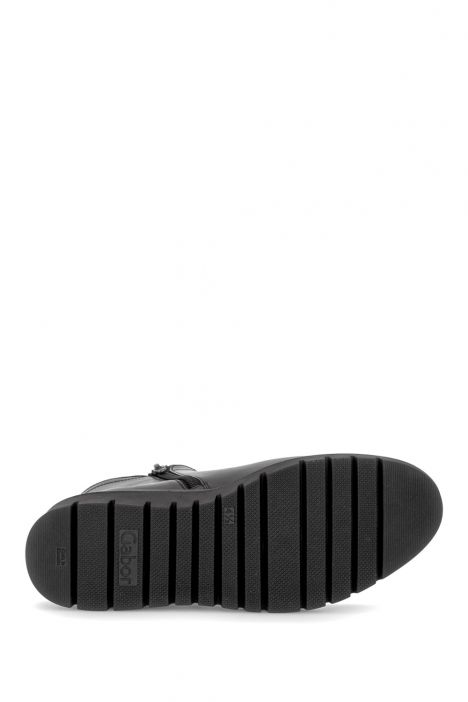 801501 Gabor Kadın Anatomik Deri Bot 4.0-7.5 003 Siyah/Foulardcalf (Mel.) black