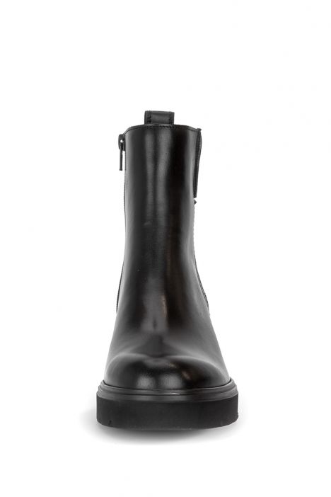 802201 Gabor Kadın Topuklu Deri Bot 4.0-7.5 002 Siyah/Foulardcalf(Micro) black