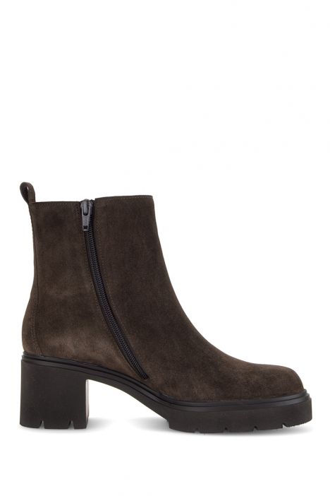 802201 Gabor Kadın Topuklu Deri Bot 4.0-7.5 001 Kahve/Dreamvelour (Micro) mocca