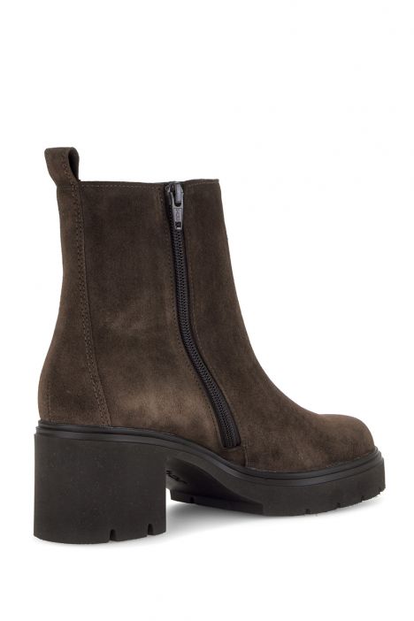 802201 Gabor Kadın Topuklu Deri Bot 4.0-7.5 001 Kahve/Dreamvelour (Micro) mocca