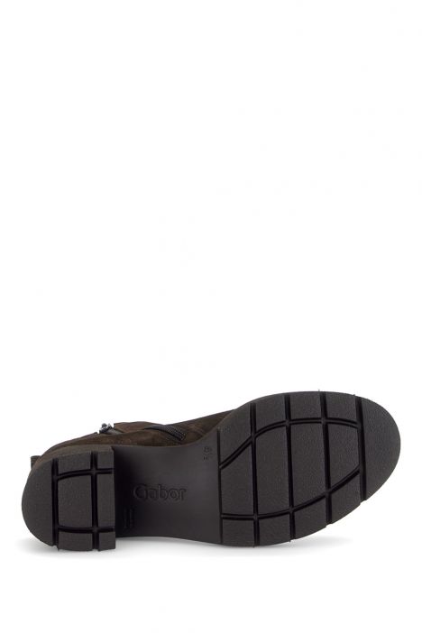 802201 Gabor Kadın Topuklu Deri Bot 4.0-7.5 001 Kahve/Dreamvelour (Micro) mocca