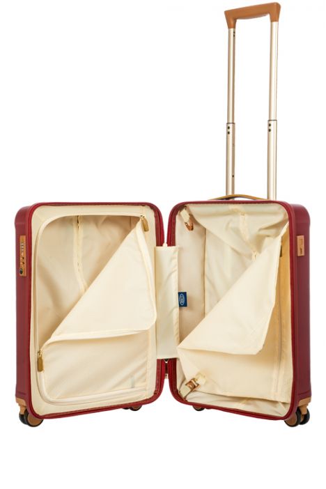8027 Bric's Capri Kabin Boy Valiz 38x55x23 cm Bordeaux - 020