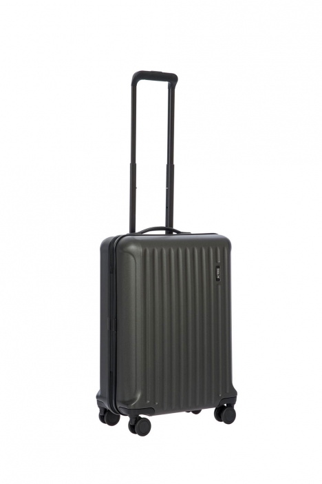 8027 Bric's Riccione Kabin Boy Valiz 40x55x23 cm ASH GREY - MAT