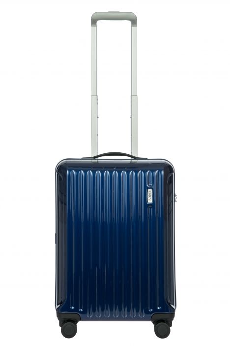 8027 Bric's Riccione Kabin Boy Valiz 40x55x23 cm BLUE - PARLAK