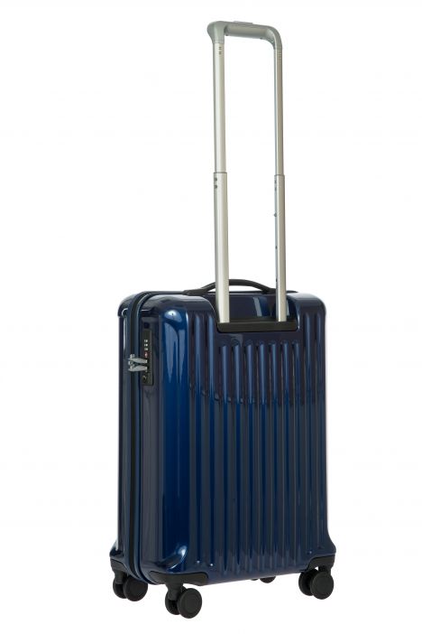 8027 Bric's Riccione Kabin Boy Valiz 40x55x23 cm BLUE - PARLAK