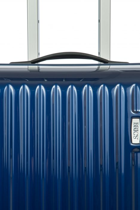 8027 Bric's Riccione Kabin Boy Valiz 40x55x23 cm BLUE - PARLAK