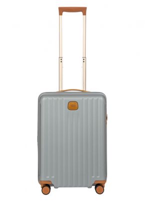 8027 Bric's Capri Kabin Boy Valiz 38x55x23 cm Gri/Silver - 021
