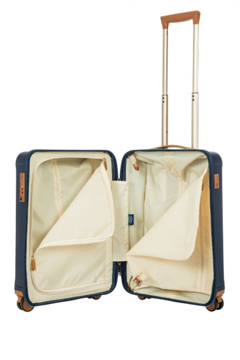 8027 Bric's Capri Kabin Boy Valiz 38x55x23 cm Lacivert/Blue - 606