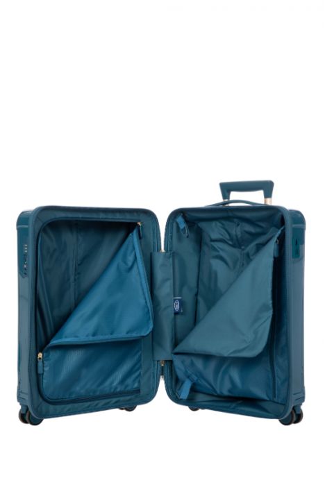 8027 Bric's Positano Kabin Boy Valiz 38x55x23 cm Mavi/Sea Green - 326