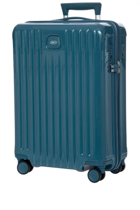 8027 Bric's Positano Kabin Boy Valiz 38x55x23 cm Mavi/Sea Green - 326