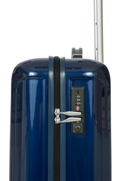 8027 Bric's Riccione Kabin Boy Valiz 40x55x23 cm BLUE - PARLAK