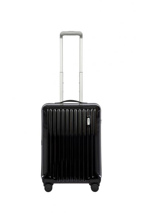 8029 Bric's Riccione Kabin Boy Valiz 40x55x20 cm BLACK - PARLAK