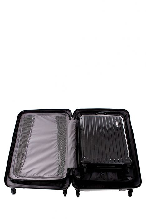 8029 Bric's Riccione Kabin Boy Valiz 40x55x20 cm ASH GREY - MAT