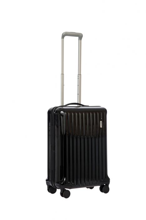 8029 Bric's Riccione Kabin Boy Valiz 40x55x20 cm BLACK - PARLAK