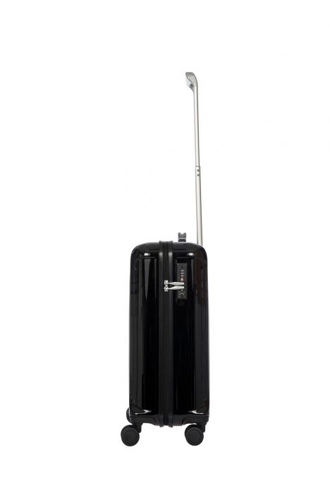 8029 Bric's Riccione Kabin Boy Valiz 40x55x20 cm BLACK - PARLAK