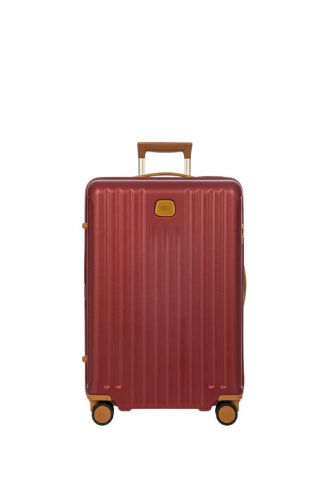 8031 Bric's Capri Körüklü Orta Boy Valiz 48x69x28/32 cm Bordeaux - 020
