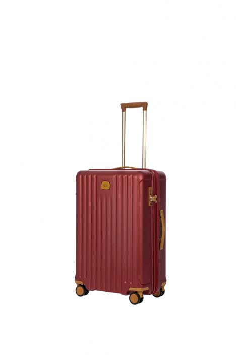 8031 Bric's Capri Körüklü Orta Boy Valiz 48x69x28/32 cm Bordeaux - 020
