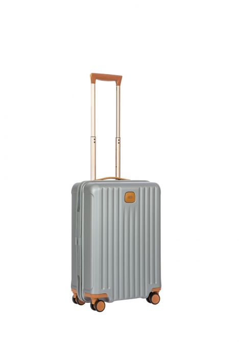 8031 Bric's Capri Körüklü Orta Boy Valiz 48x69x28/32 cm Gri/Silver - 021