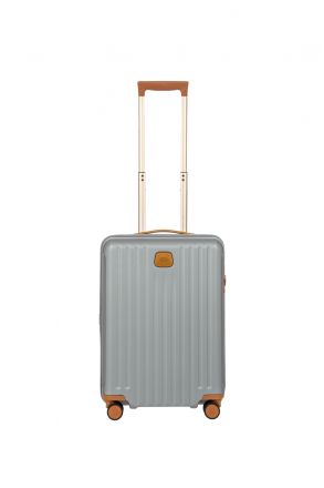8031 Bric's Capri Körüklü Orta Boy Valiz 48x69x28/32 cm Gri/Silver - 021