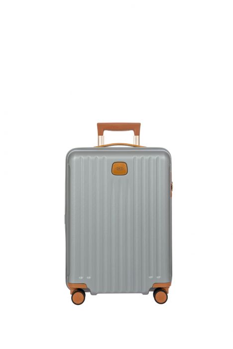 8031 Bric's Capri Körüklü Orta Boy Valiz 48x69x28/32 cm Gri/Silver - 021