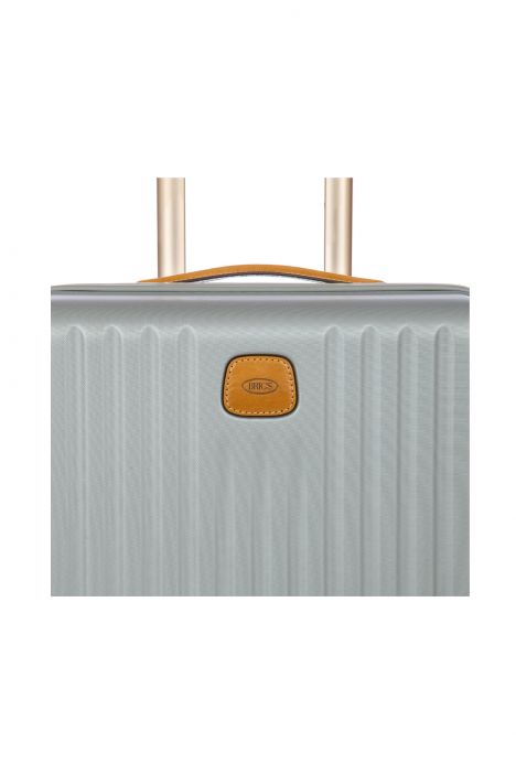 8031 Bric's Capri Körüklü Orta Boy Valiz 48x69x28/32 cm Gri/Silver - 021