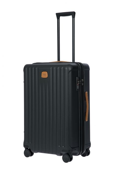 8031 Bric's Capri Körüklü Orta Boy Valiz 48x69x28/32 cm Black - 101