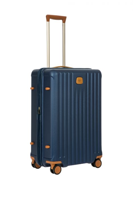 8031 Bric's Capri Körüklü Orta Boy Valiz 48x69x28/32 cm Lacivert/Blue - 606