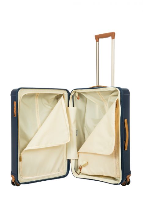 8031 Bric's Capri Körüklü Orta Boy Valiz 48x69x28/32 cm Lacivert/Blue - 606