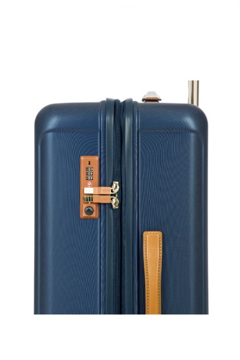 8031 Bric's Capri Körüklü Orta Boy Valiz 48x69x28/32 cm Lacivert/Blue - 606