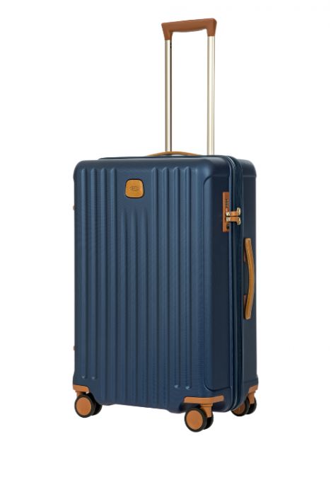 8031 Bric's Capri Körüklü Orta Boy Valiz 48x69x28/32 cm Lacivert/Blue - 606
