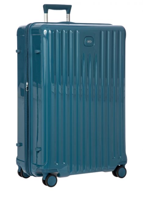 8032 Bric's Positano Büyük Boy Körüklü Valiz 53x78x31/35 cm Mavi/Sea Green - 326