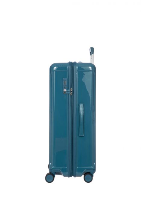 8032 Bric's Positano Büyük Boy Körüklü Valiz 53x78x31/35 cm Mavi/Sea Green - 326