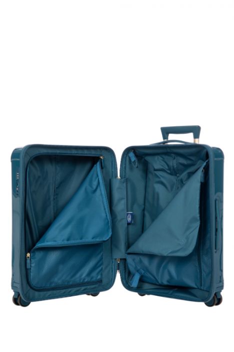8032 Bric's Positano Büyük Boy Körüklü Valiz 53x78x31/35 cm Mavi/Sea Green - 326