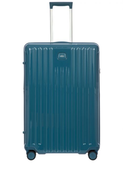 8032 Bric's Positano Büyük Boy Körüklü Valiz 53x78x31/35 cm Mavi/Sea Green - 326