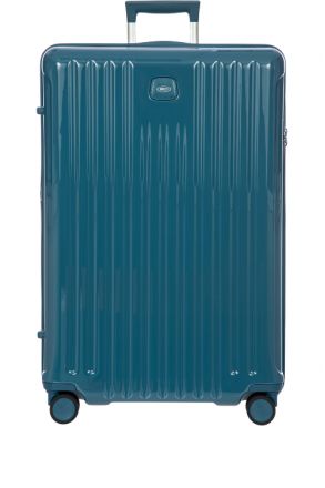 8032 Bric's Positano Büyük Boy Körüklü Valiz 53x78x31/35 cm Mavi/Sea Green - 326