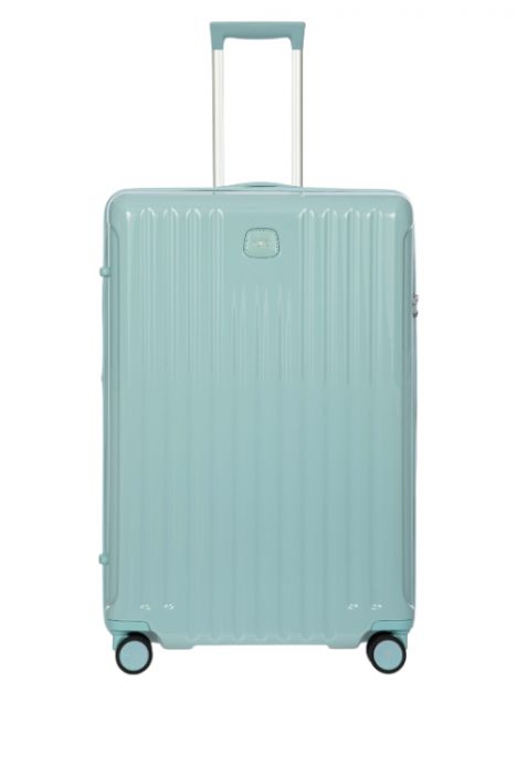 8032 Bric's Positano Büyük Boy Körüklü Valiz 53x78x31/35 cm Açık Mavi/Light Blue - 319
