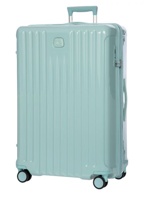 8032 Bric's Positano Büyük Boy Körüklü Valiz 53x78x31/35 cm Açık Mavi/Light Blue - 319